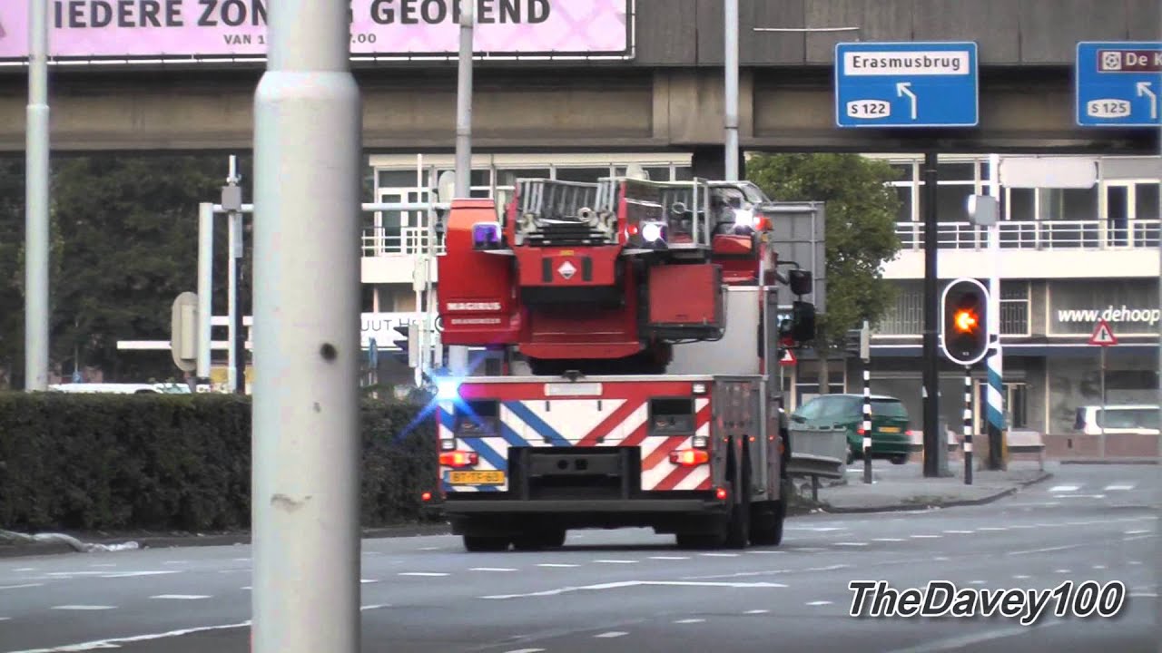 TS44-1 AL44-1 naar reanimatie in Rotterdam en ambulance naar Hoogvliet
