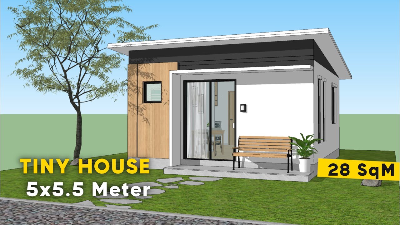 28m&sup2; Living: A Compact 5x5.5m Tiny House Design