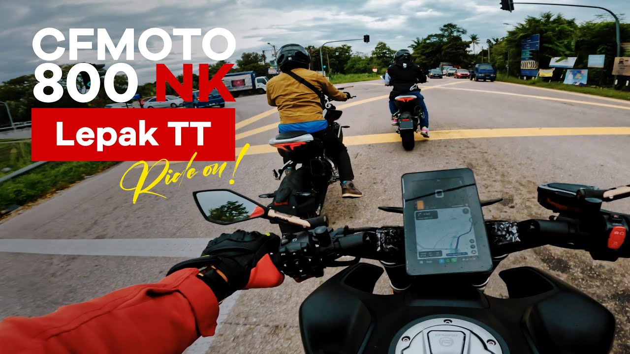 LEPAK BERSAMA AHLI CFMOTO 800NK | Chill ride