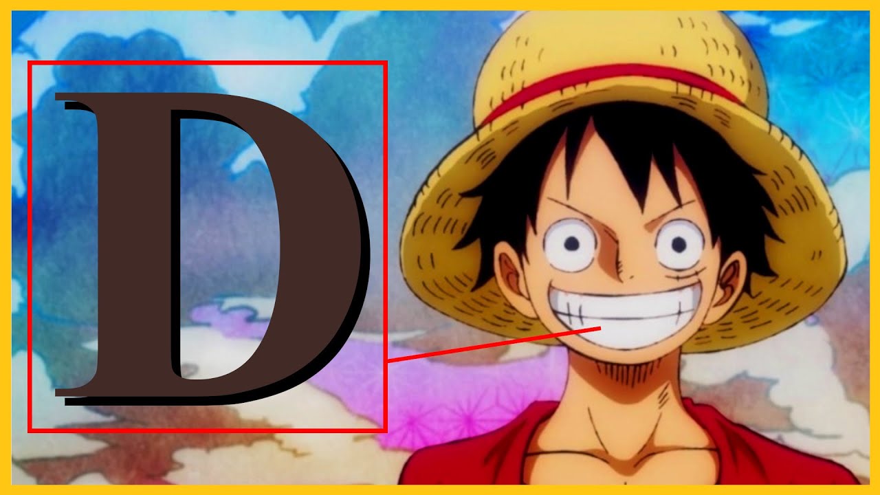 IL VERO SIGNIFICATO DELLA D - TUTTE LE TEORIE pi&ugrave; PROBABILI (one piece)