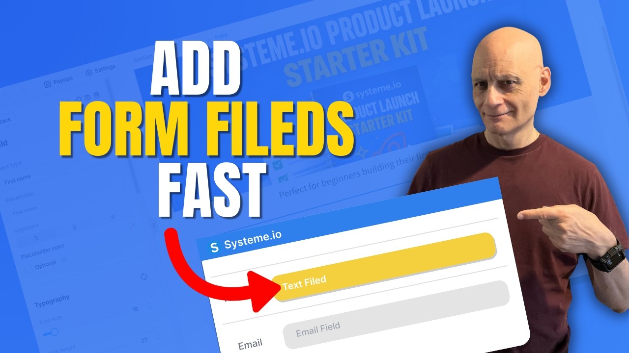 How to Add Multiple Fields to a Form in Systeme.io