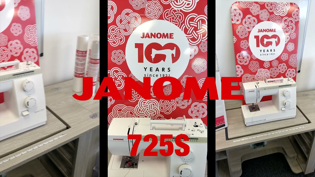Janome 725s - Unboxing & Demo