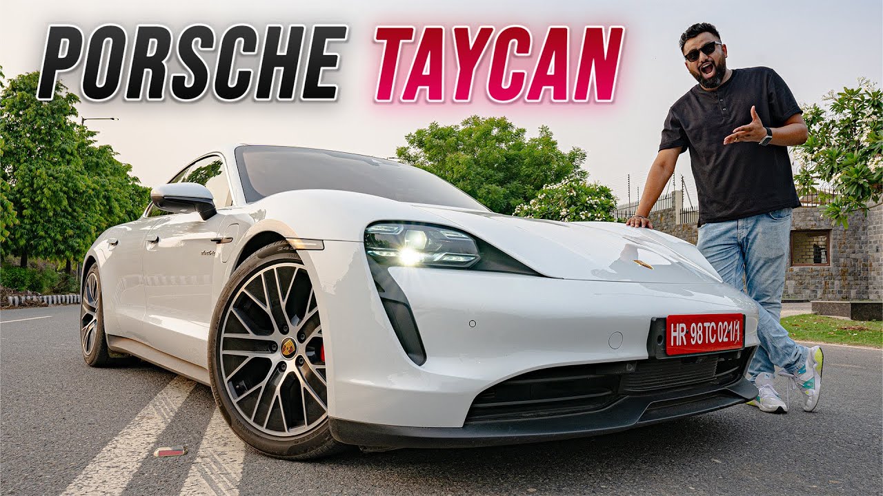 Porsche Taycan 4S: этот электрический спортивный автомобиль 🔥