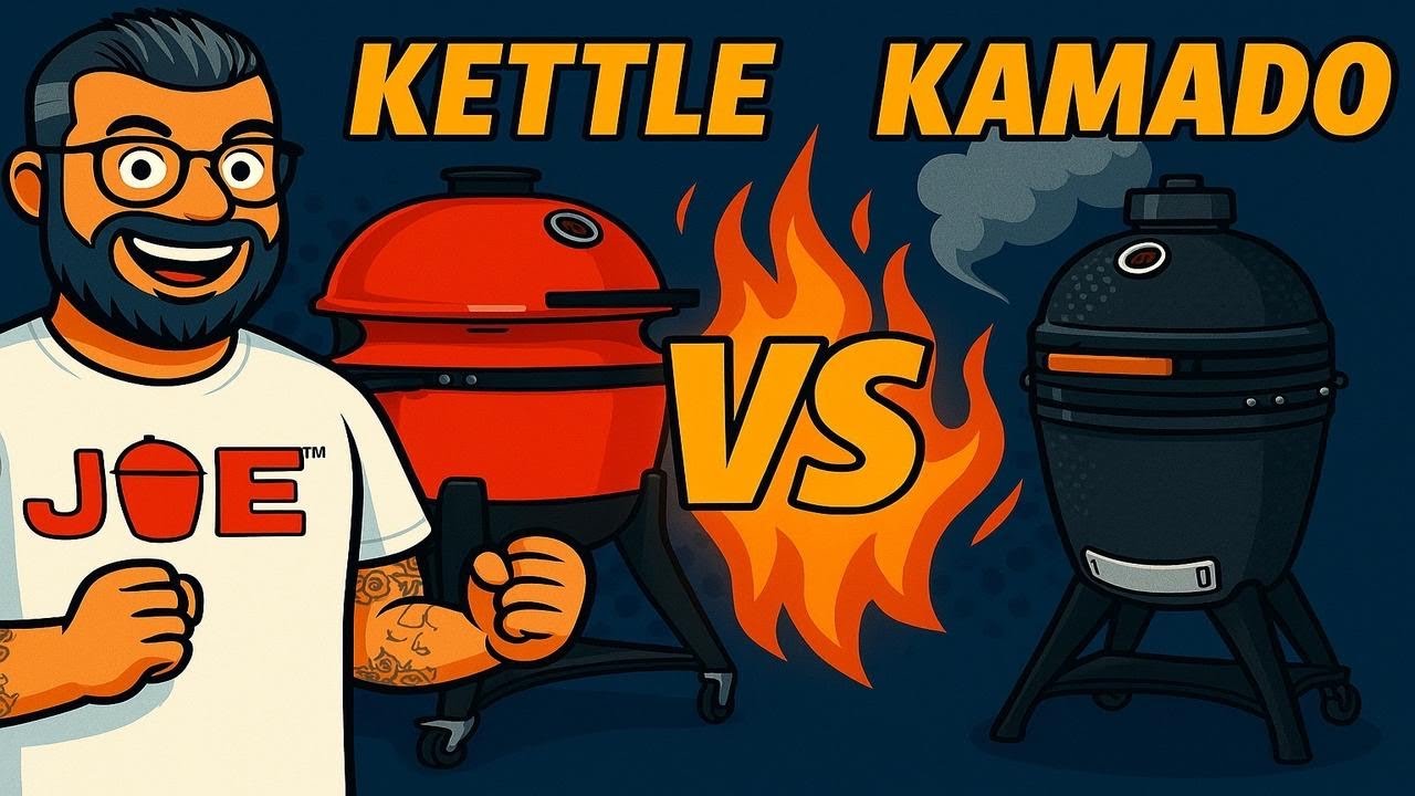 Kamado VS Kettle BBQ!🔥 Wat zijn de verschillen?🤷‍♂️