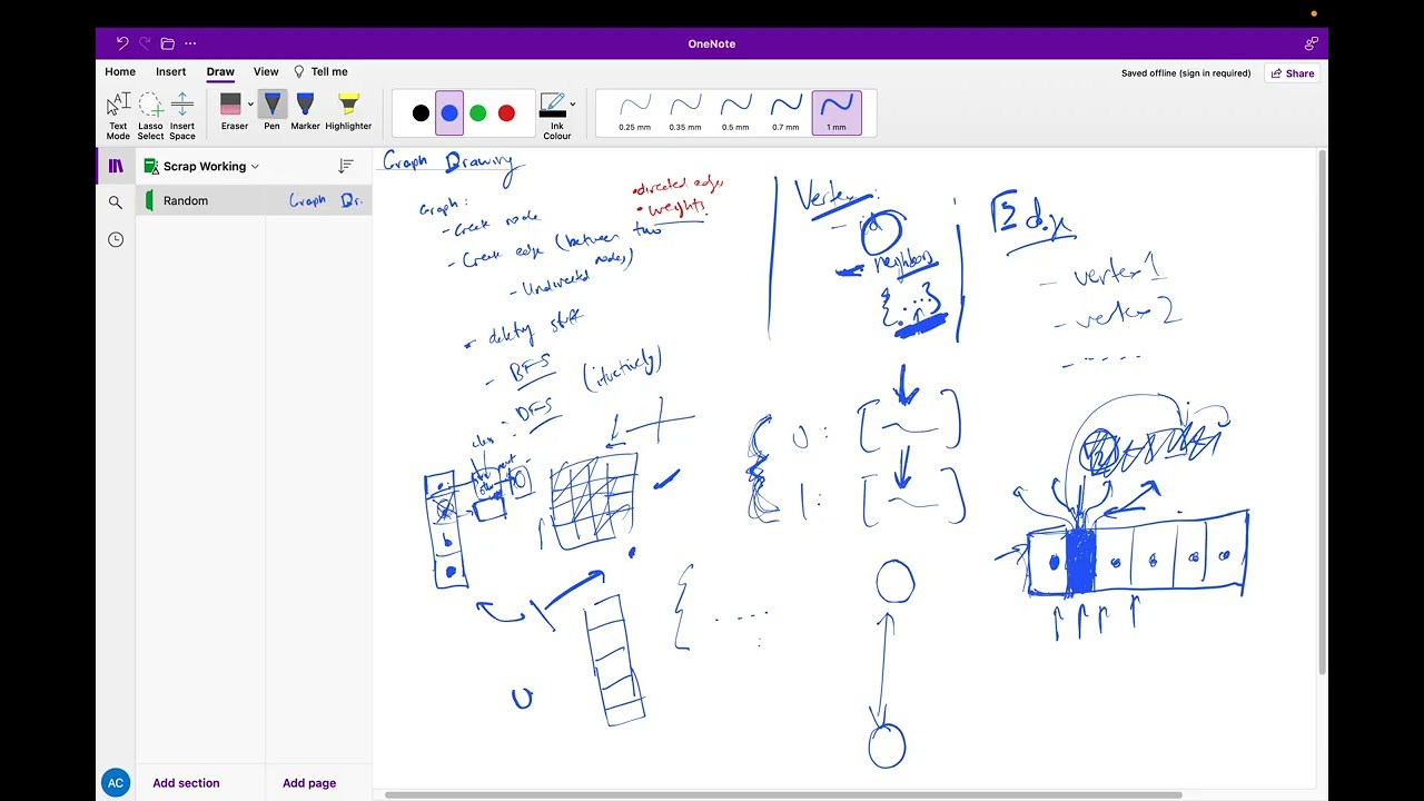 Graph Drawer #1 (Building basic graph class)