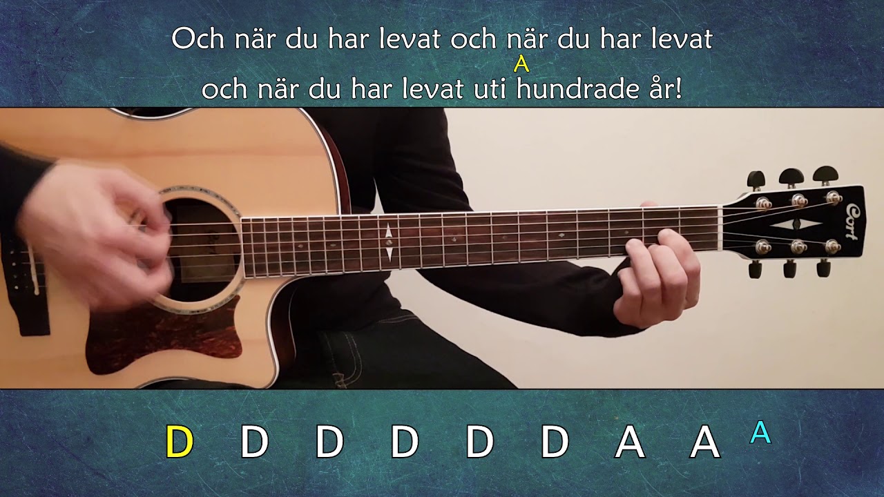 Ja må du leva [D A]