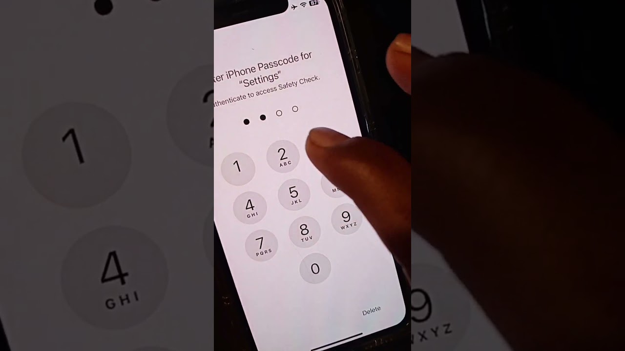 Check Who Has Access To Your iPhone With Security Check