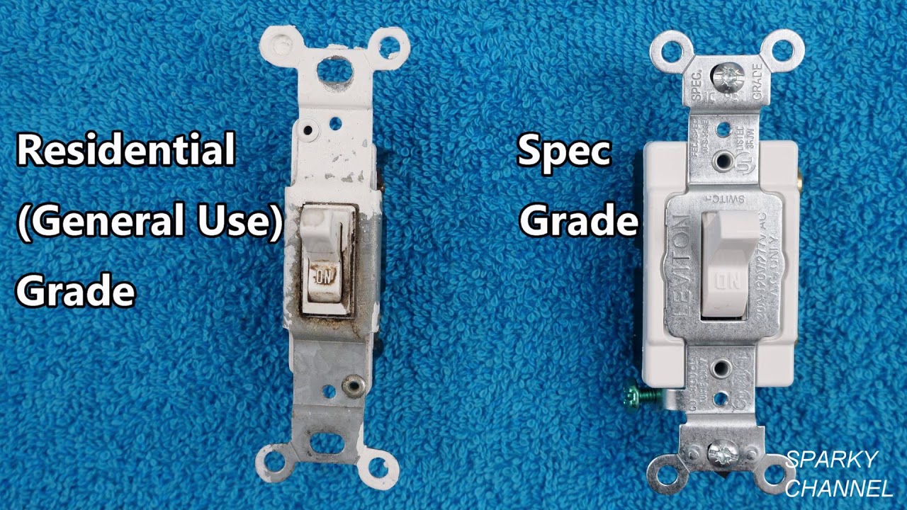 Test and Replace a Switch + Grades of Switches with 2020 NEC 404.9 Ungrounded Switches