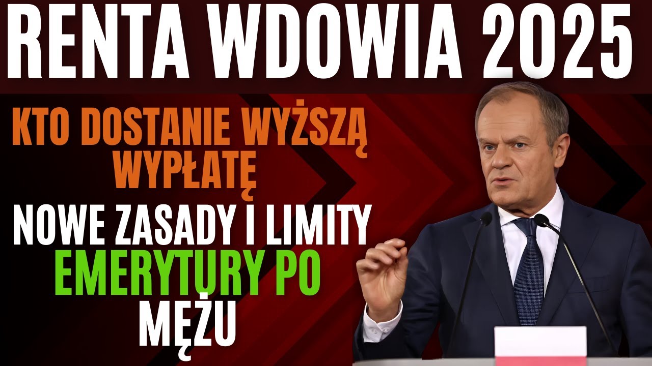 Renta wdowia 2025: Kto dostanie wyższą wypłatę? Nowe zasady i limity emerytury po mężu!