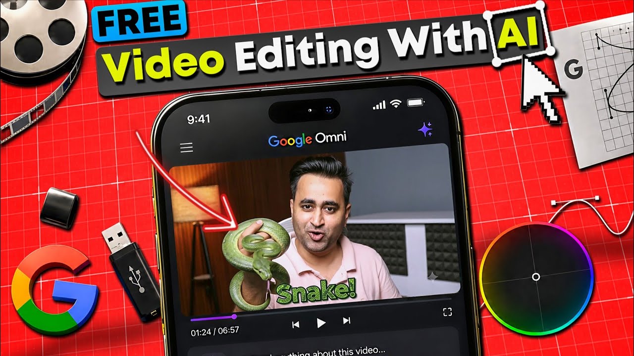 AI Video Editing with Gemini OMNI FREE 🤯 No Editing Skills Needed!