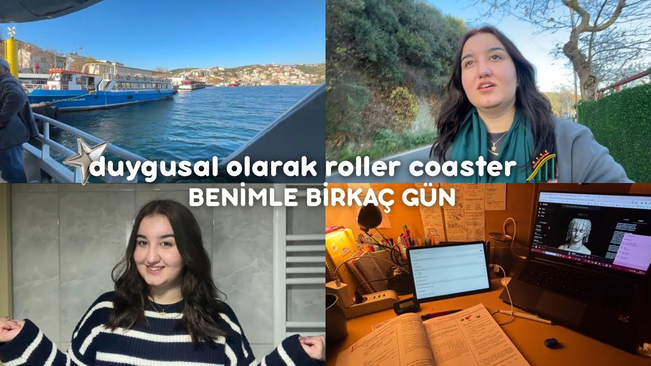 duygusal olarak roller coasterız🎢  saçımı boyadım👩🏻‍🦰yemek yaptım ve dahası…🫂