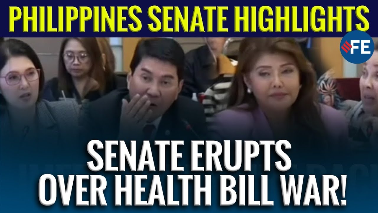 Philippines Senate: Imee Marcos, Hontiveros Vs Rodante Marcoleta, Fiery Health Legislation Clash