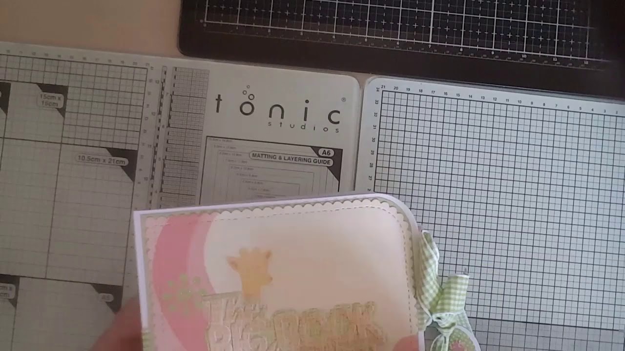 Tonic Studios Baby memory book  April 2019