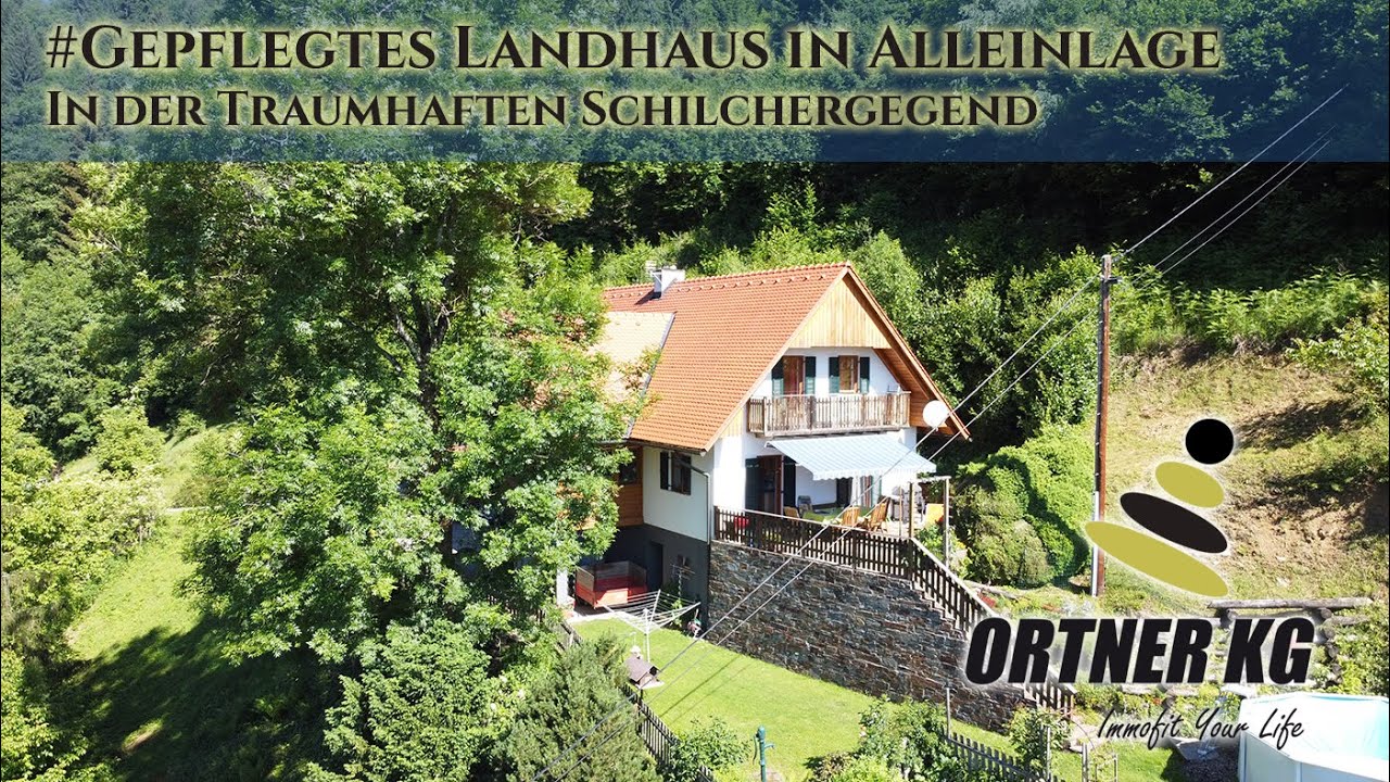 1316 [SCHILCHERGEGEND] 🍇 Gepflegtes Landhaus 🏡 Alleinlage (Wald/Wiesen) 🦋🐝🌳🌹 [ST. STEFAN / STAINZ]