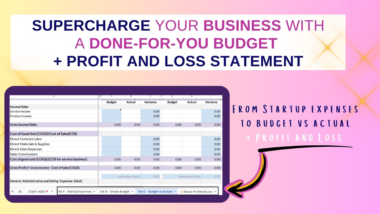 SuperCHARGE Your Small Business Budget
