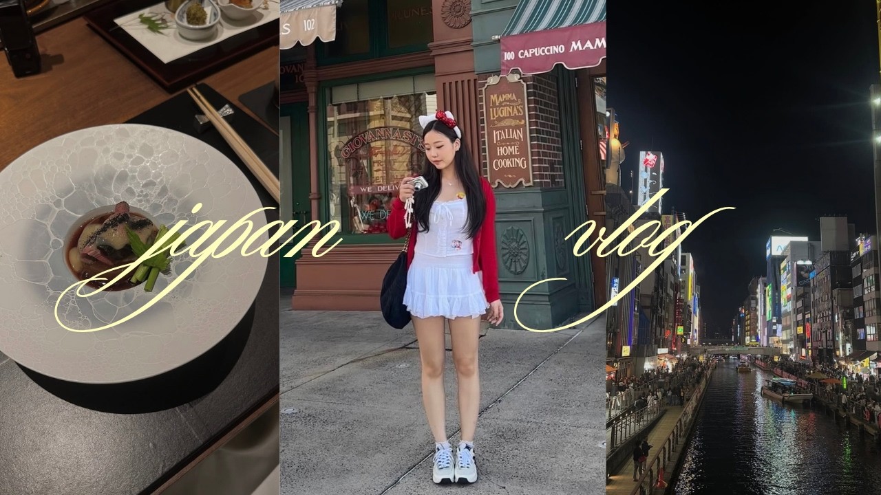 japan vlog: shopping in tokyo, fine dining and haul of everything i got (bts clips)