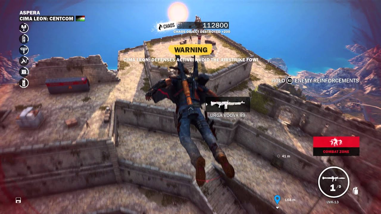 Just Cause 3 - Cima Leon Cent Com Liberated: Air Strikes, CS Comnet Unlocked, Rico Action Set Pieces