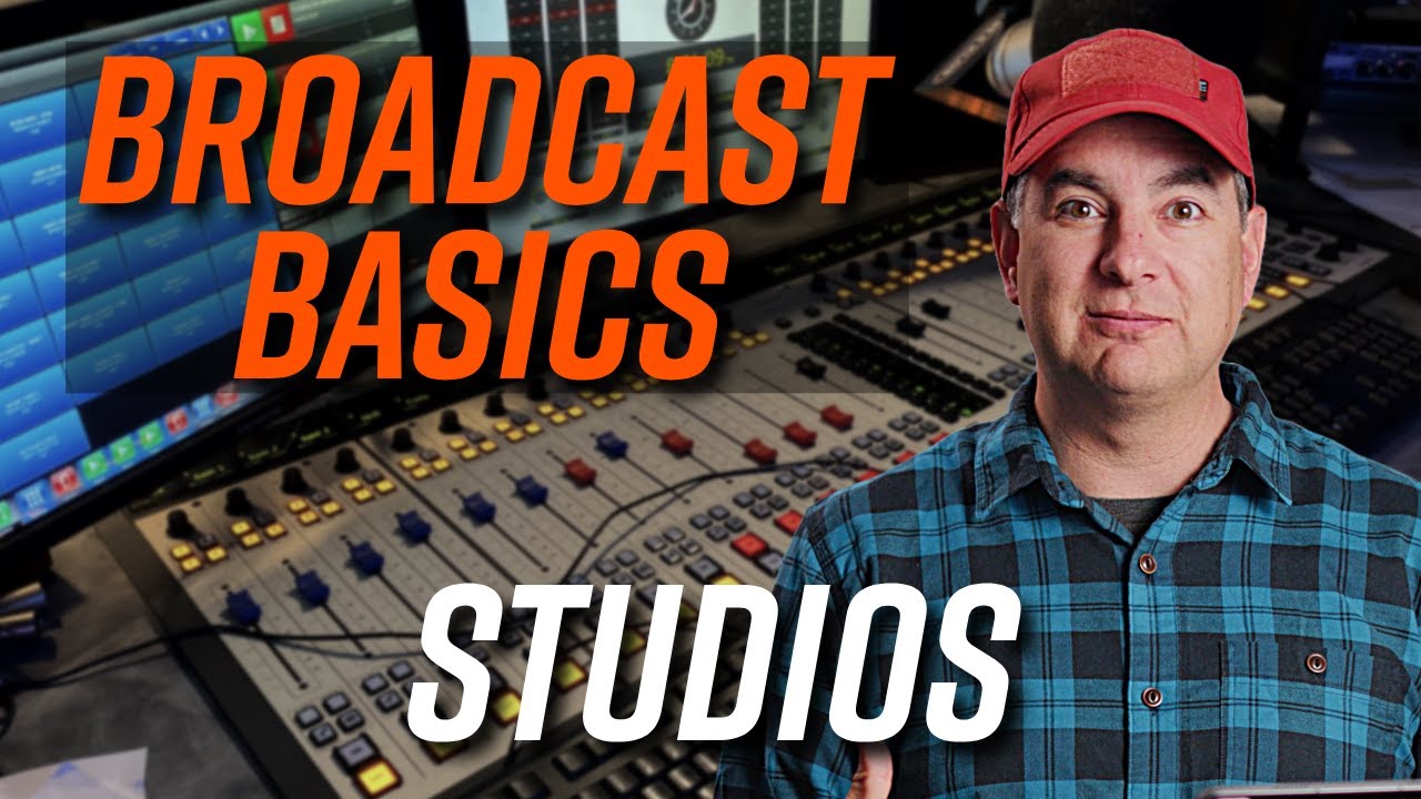 How do radio studios create content?