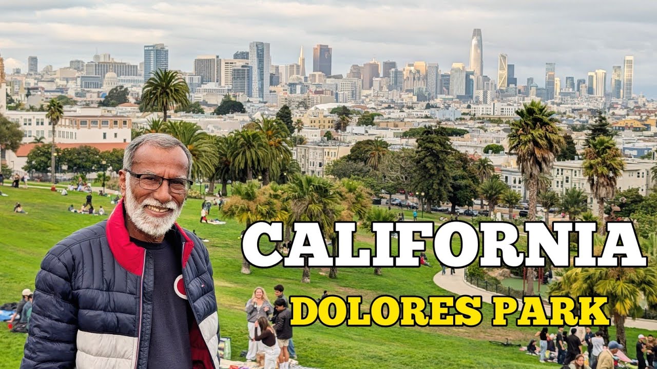 Famous Dolores Park Of San Francisco California ll Watch The Skyline From Here