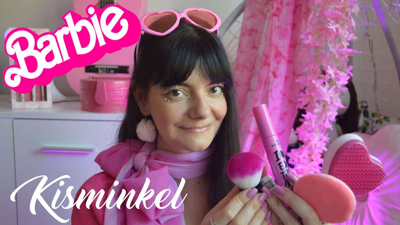 BARBIE Kisminkel  💗 💋💖💋💗 Barbie Does Your Makeup #asmr #magyarasmr #makeupasmr #barbie #beautyasmr