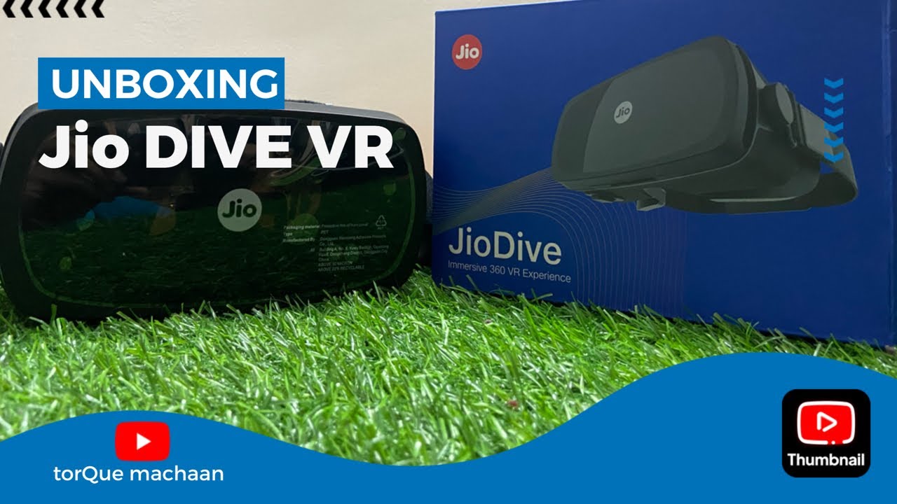 Unboxing : Jio Dive VR Headset | My First Unboxing Video