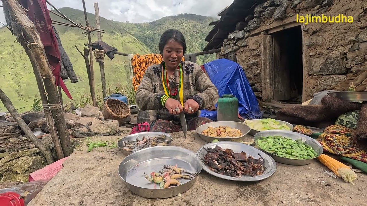 nepali village life || lajimbudha ||