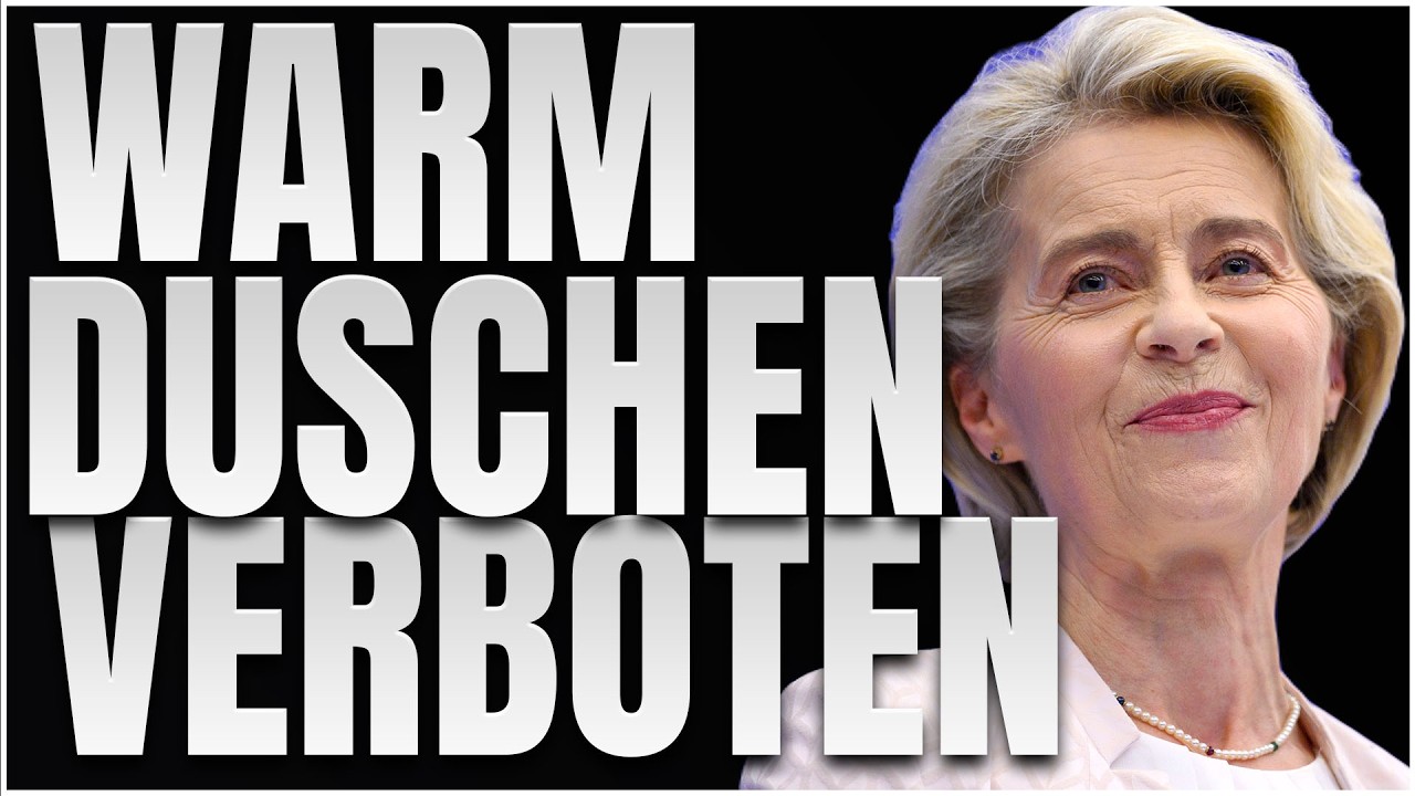 💥EU VERBIETET warm duschen!!