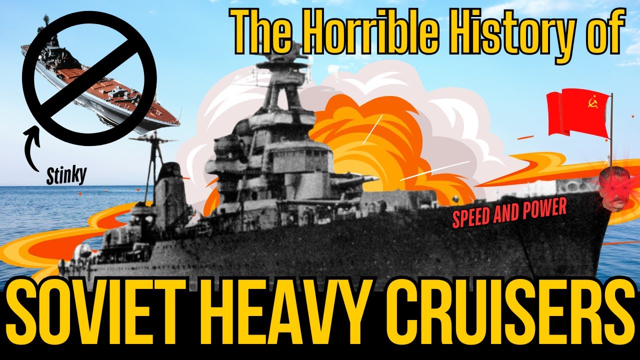 The Russian Navy Sucks Part 8 - Soviet Heavy Cruisers