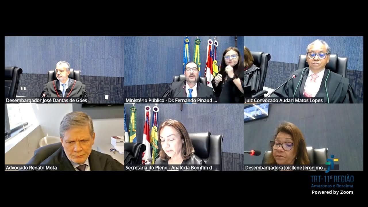1 ª Sessão de julgamento dos Processos da Seção Especializada I