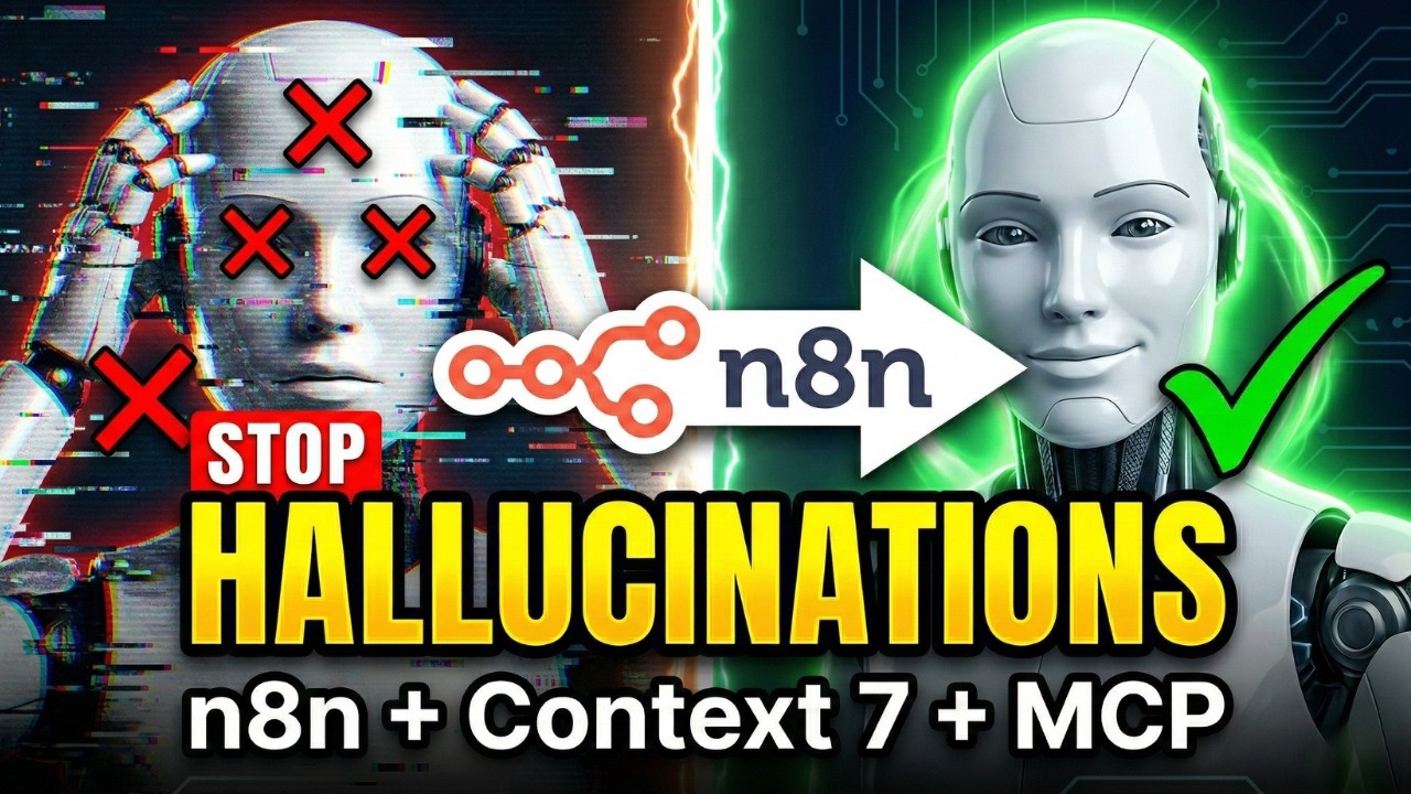 Building Hallucination-Proof AI Agents in n8n (Context 7 + MCP)