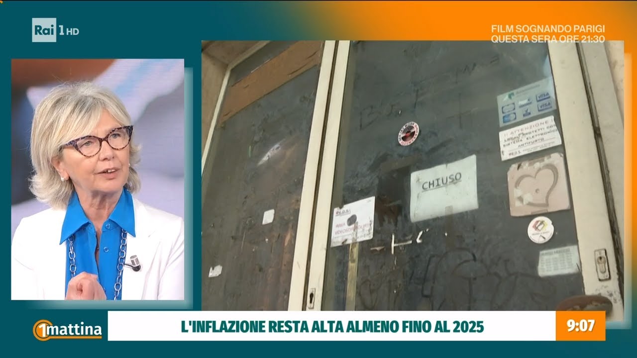 Negozi che chiudono - Unomattina - 07/06/2023
