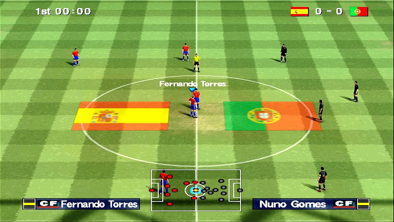 Pro Evolution Soccer 6 - Spain vs Portugal | PS2