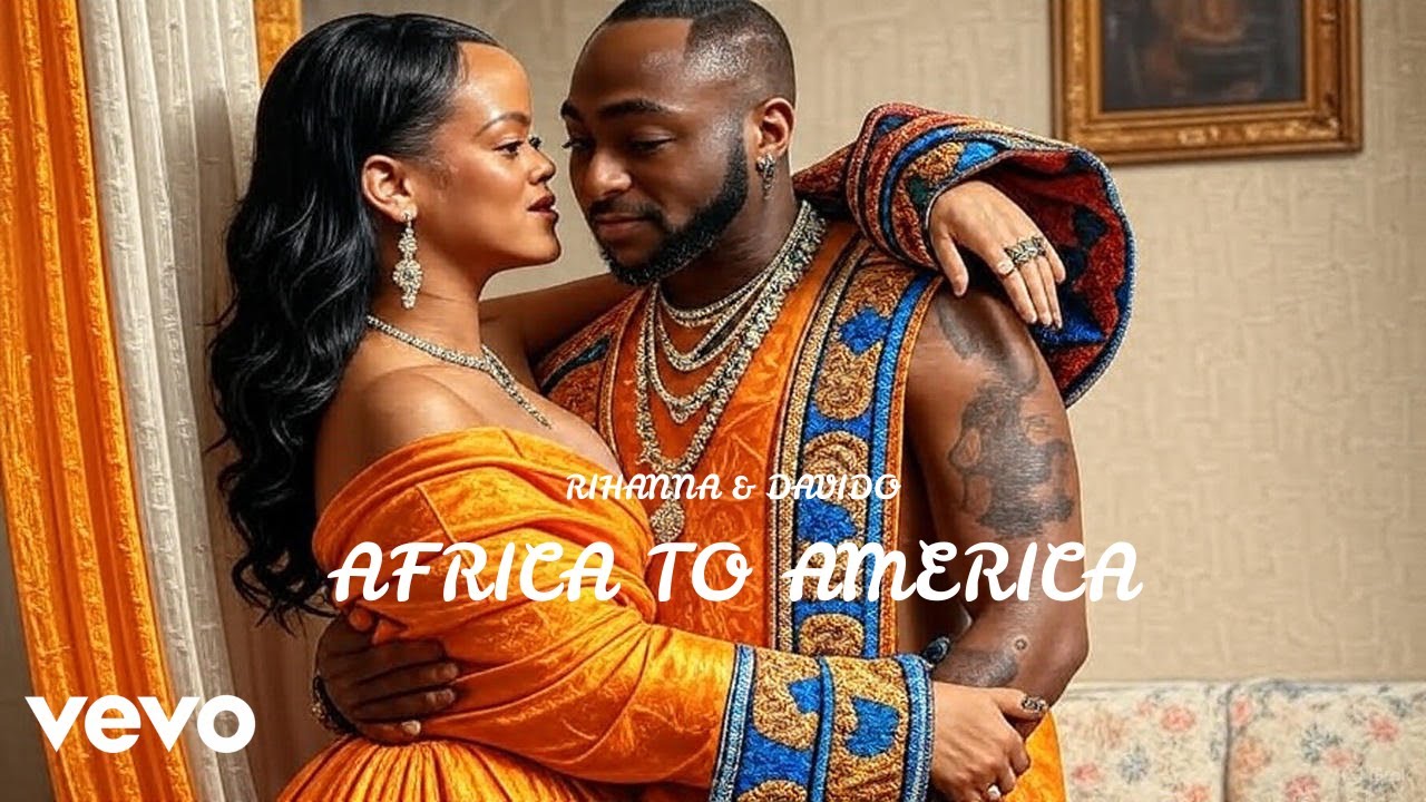 Rihanna & Davido - AFRICA TO AMERICA (2025 Music AI Video)
