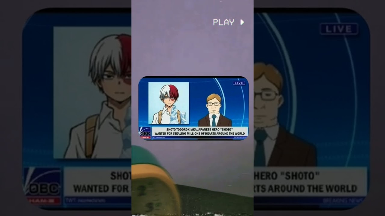 I FINALLY PUT THAT IN NEWS!!! #anime #mha #news