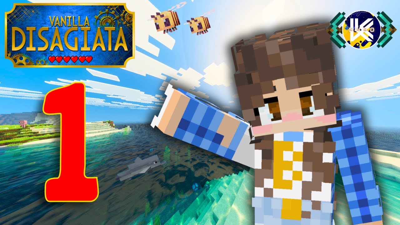 INIZIAMO UNA NUOVA VANILLA---VANILLA DISAGIATA--#1--MINECRAFT ITA [Walkthrough Gameplay ITA PS5 ]