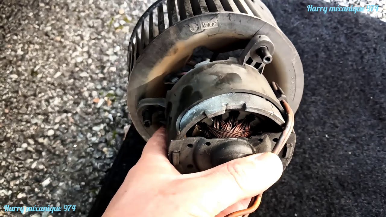 Mercedes classe A , changer le pulseur d'air habitacle ! mercedes A class change the air blower