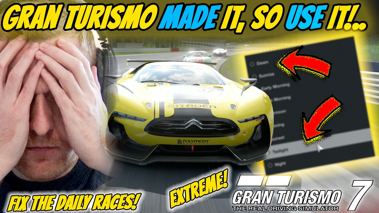 😡 Gran Turismo это создали, но отказываются этим пользоваться...