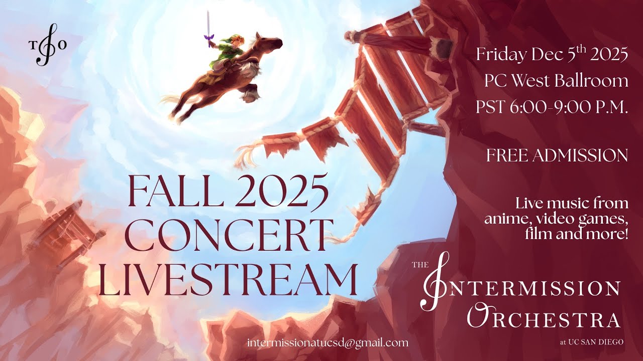 Fall 2025 Concert || The Intermission Orchestra at UC San Diego Live