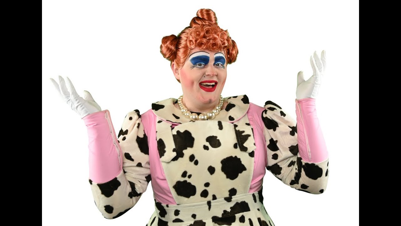Dame Trott Reel - Tyler Marlow Pantomime Dame - Barrington Theatre, Ferndown 2023 - Voulez-Vous Prod