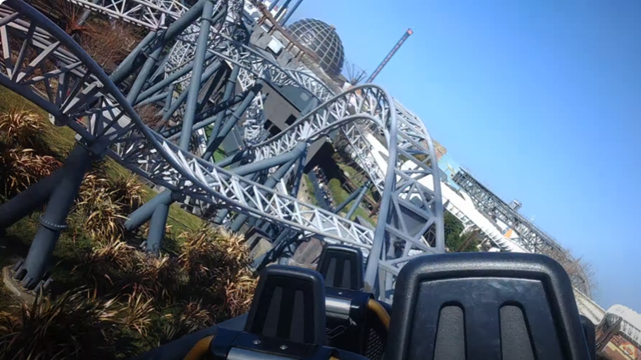 Icon - Blackpool Pleasure Beach - Row 4 (4K HD POV) - March 2025
