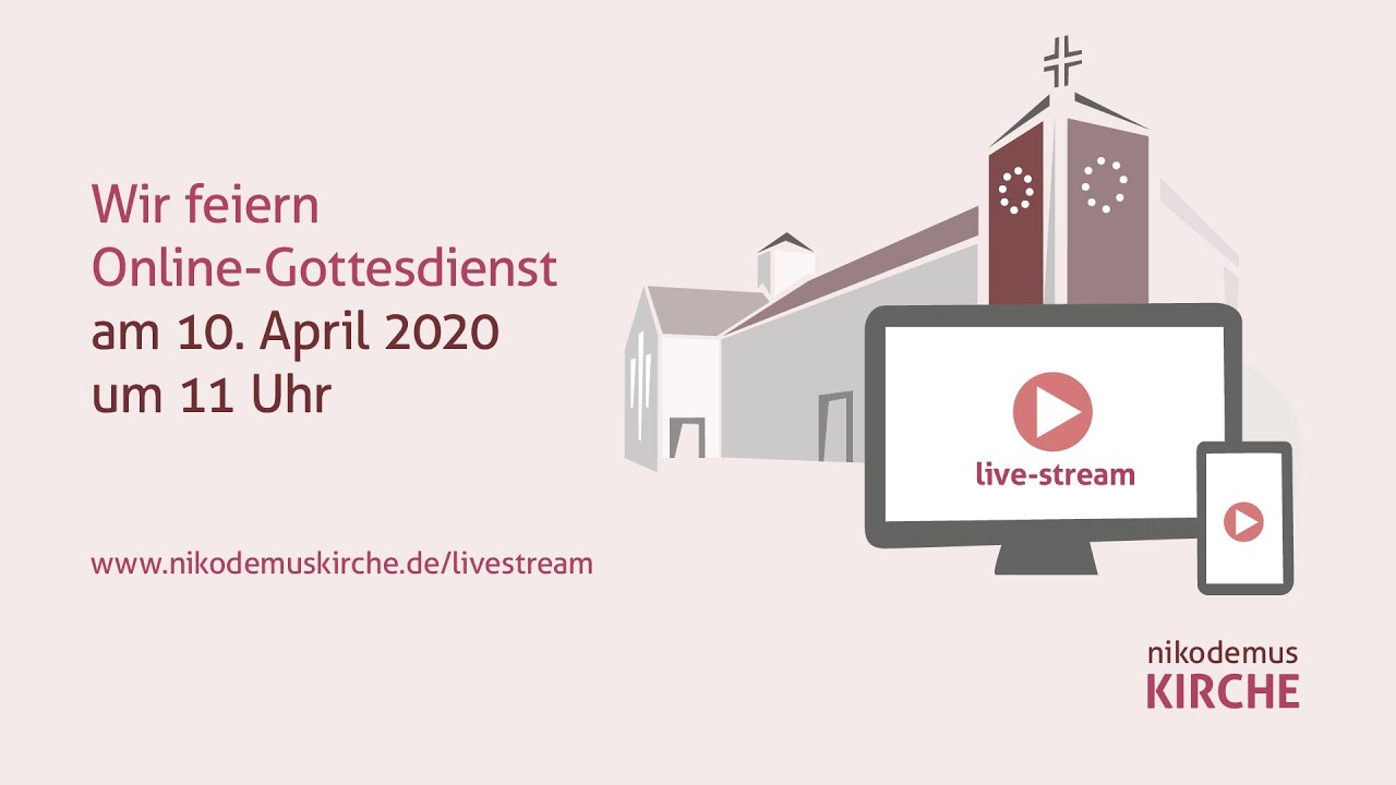 Online-Gottesdienst Livestream 