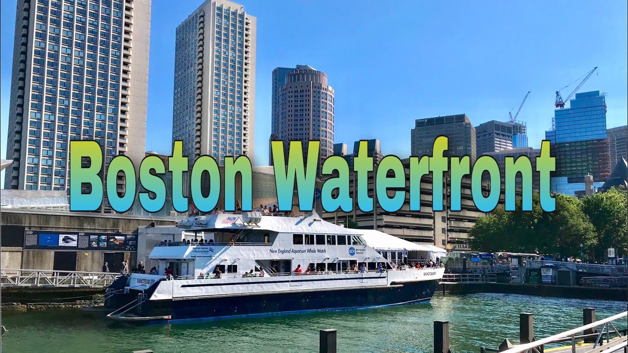 [4K] 🇺🇸 Boston Waterfront | Boston | Massachusetts | USA