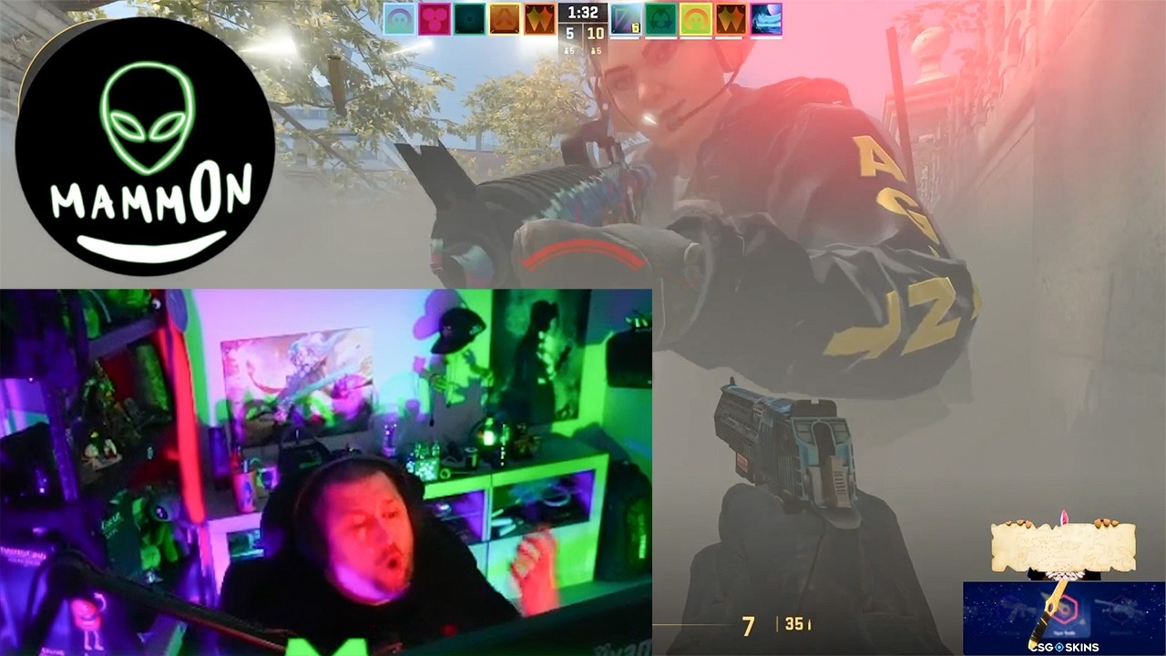 Mamm0n - Faceit ale z minuty na minutę coraz większa paranoja.
