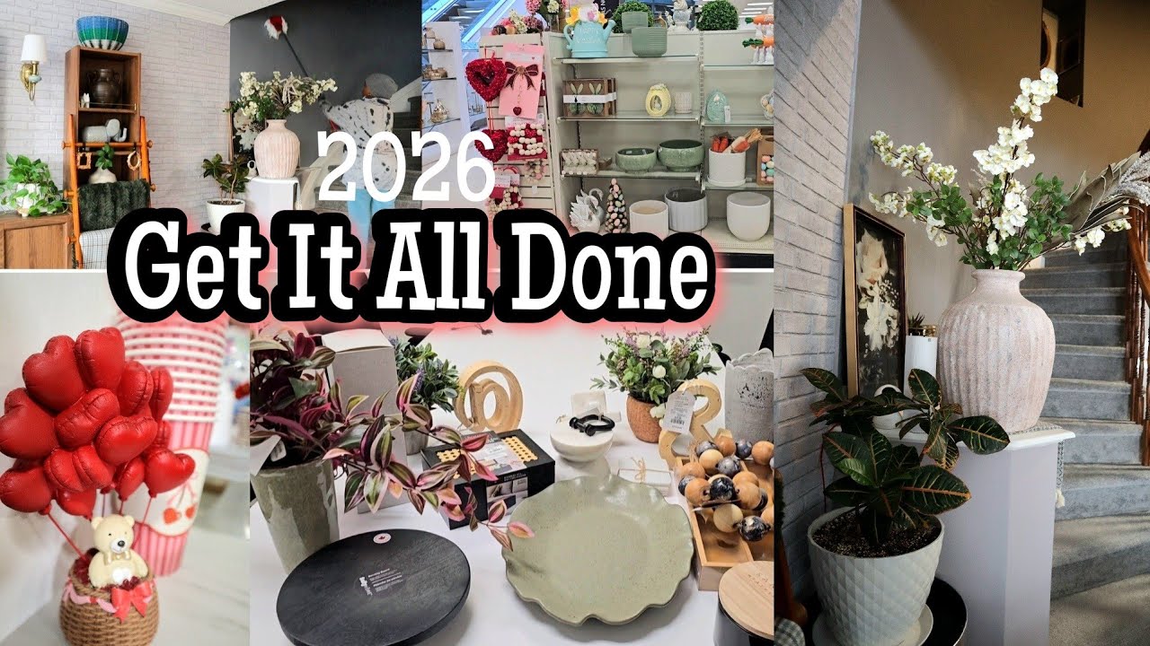 ULTIMATE Get It All Done With Me 🧺✨| Deep Clean, Organize, Shop & Haul + Valentine’s Decorate