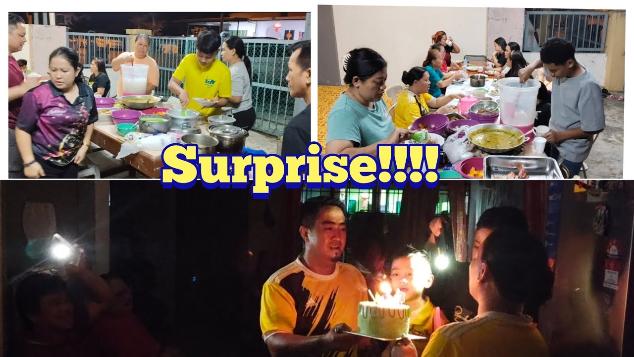 Tiba-tiba lampu padam,malam kelompok rumah terus  surprise HARI jadi ,keterubah ia menjai