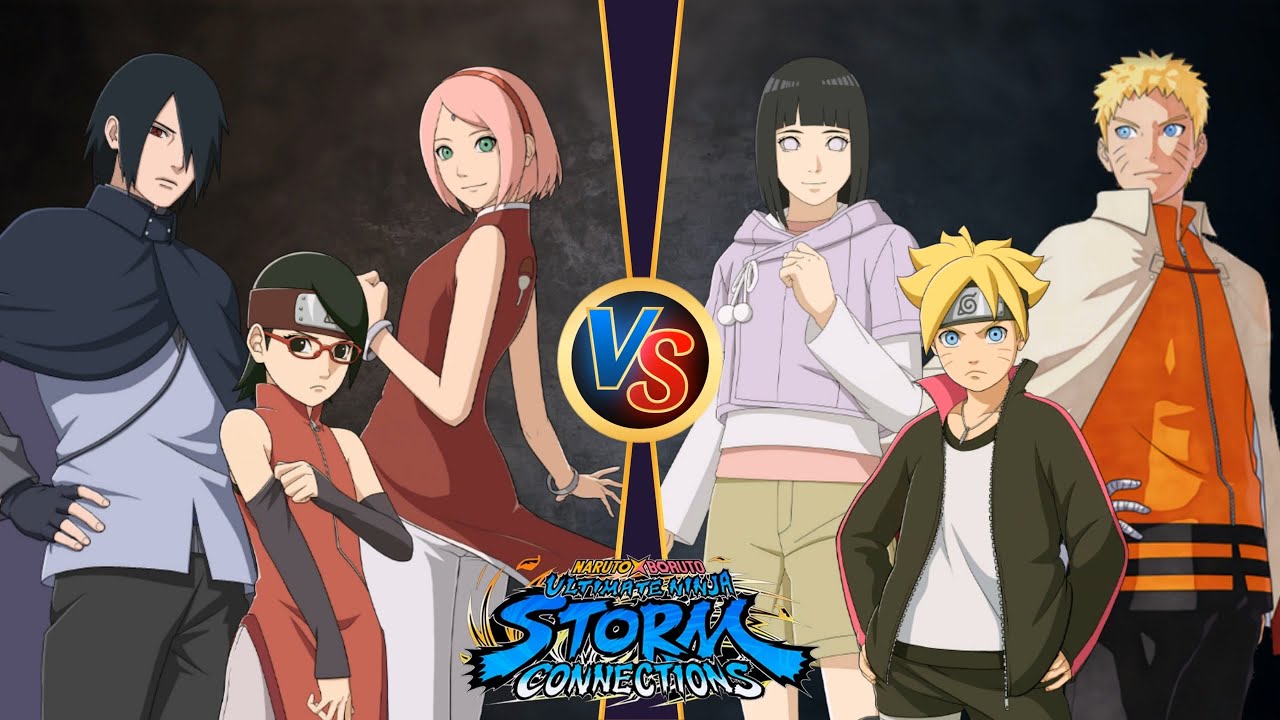 【Boruto family VS Sarada family Three-member team battle】 NARUTO X BORUTO Ultimate Ninja STORM