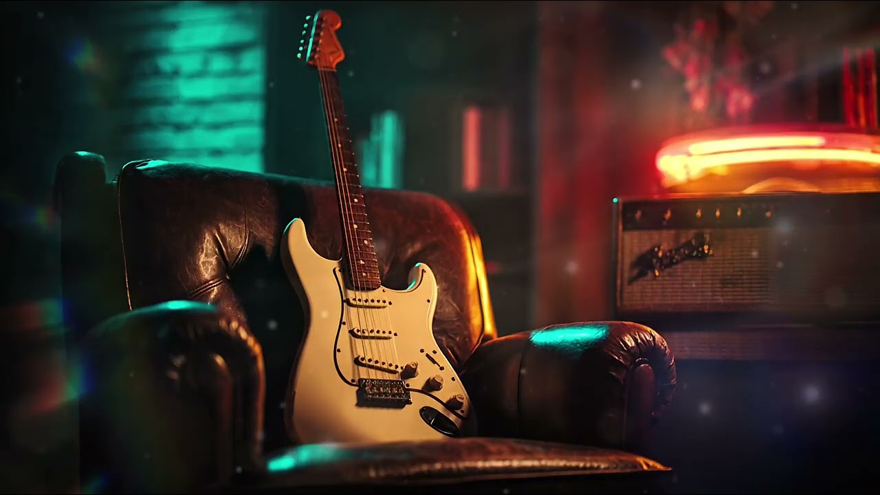 Midnight Smooth Guitar | Late Night Blues Instrumental