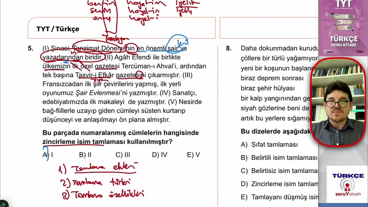 TYT İsim ve Sıfat Tamlamaları / İsa DARAKÇI (Metin Yayınları TV)