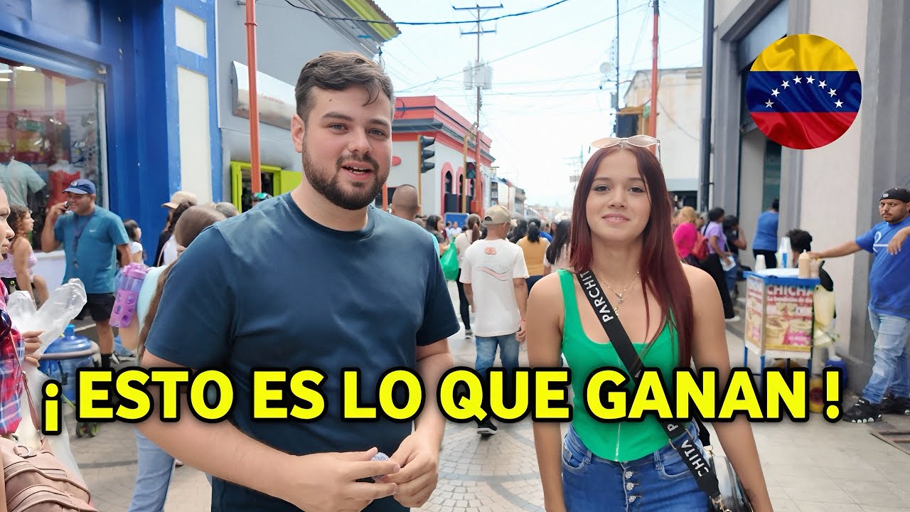 🇻🇪 ¿CUÁNTO GANAN la GENTE en VENEZUELA? 