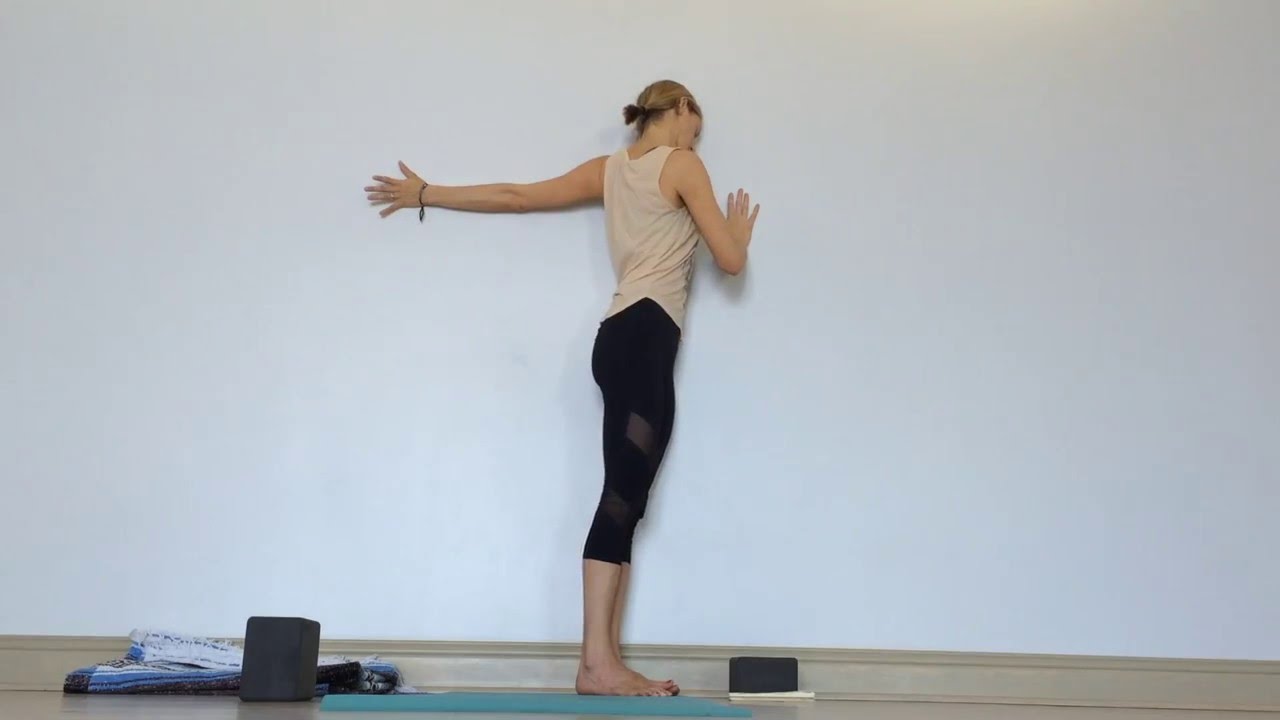 Yin Yoga - Wall Sequence